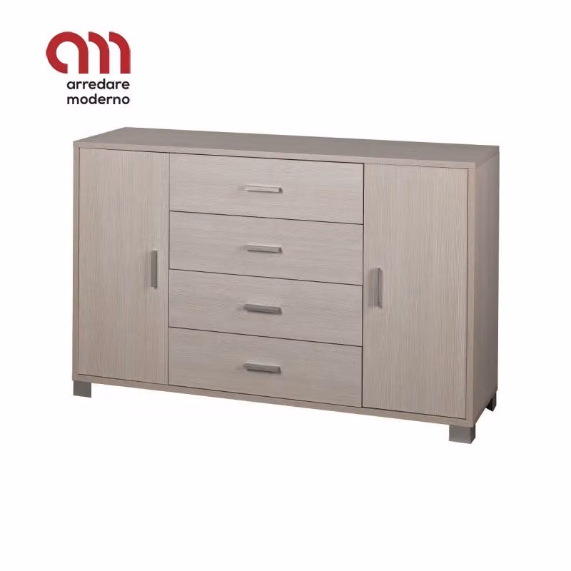 Mobile 2 ante 4 cassetti Art.775
