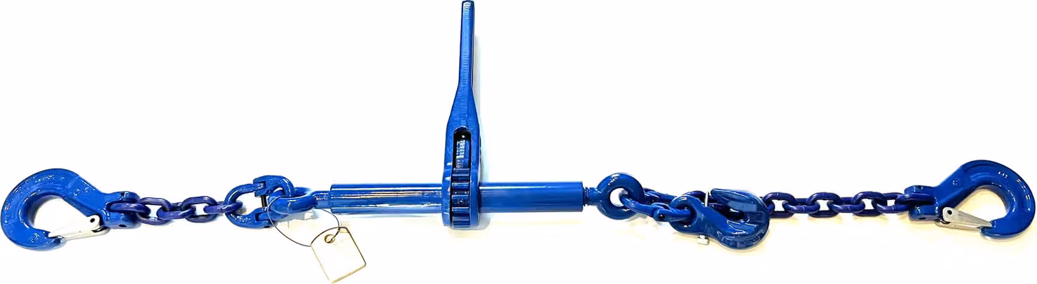 Catena di stivaggio grado 10 Catena di stivaggio a 1 pezzo 13 mm 3,0 m blu