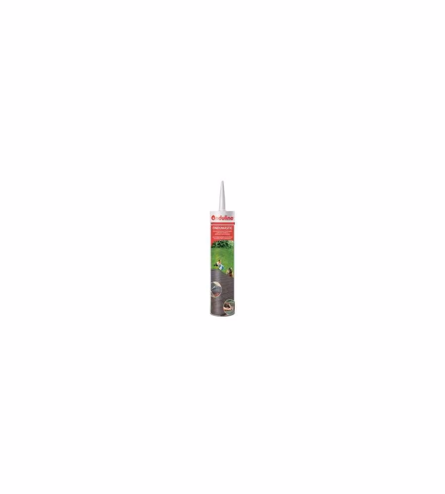 ONDULINE Mastice Bituminoso 300 ml - Impermeabilizzante Nero per Edilizia