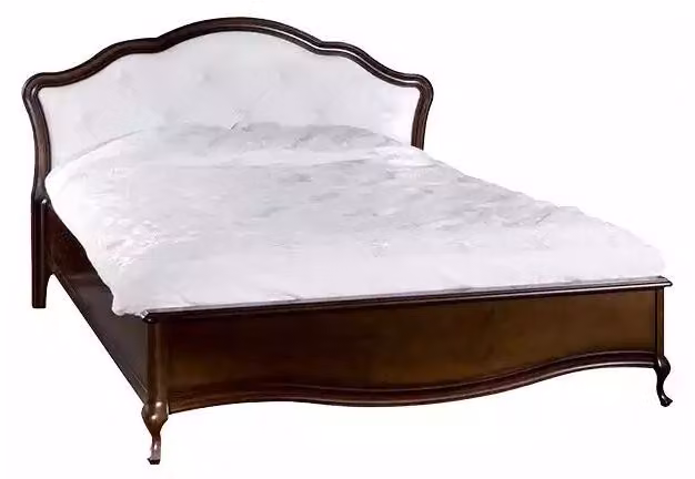 Bett Doppel Luxus braun Modern Design Bettgestelle Bettrahmen Betten