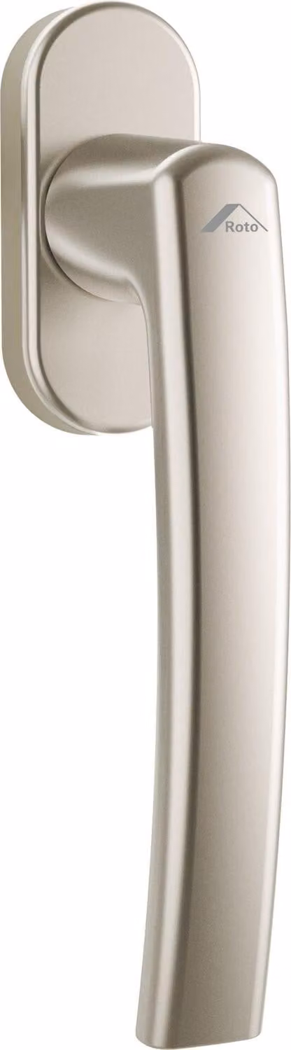 ROTO Maniglia per finestra ROTOLINE VK 7 x 35 mm, alluminio anodizzato champagne