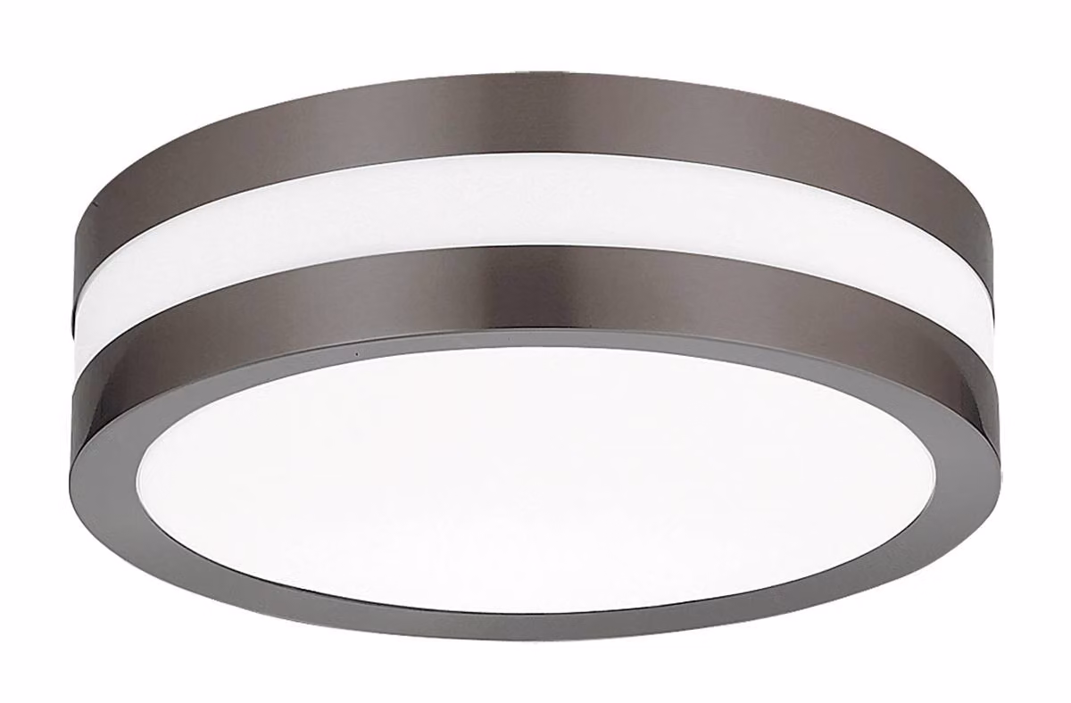 Rabalux Stuttgart plafoniera da esterno 2x E27 antracite rotonda 285mm