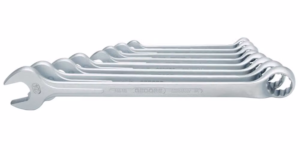 Set di chiavi a bussola DIN 3113B, 8 pezzi, 10-24 mm, Gedore | 4010886601181