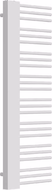 Scaldasalviette da bagno neu.haus in acciaio bianco H 146 x L 45 cm