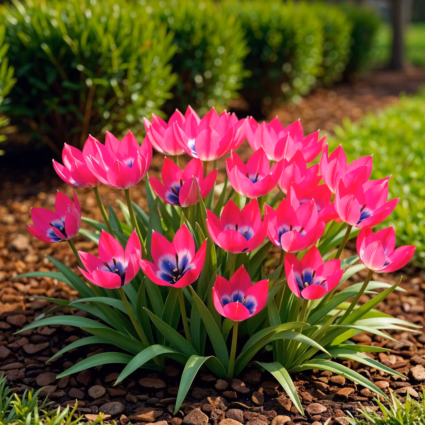 Bulbi da fiore Exotenherz - Tulipani Tulipa Little Beauty (25 pezzi) diametro 6-7cm