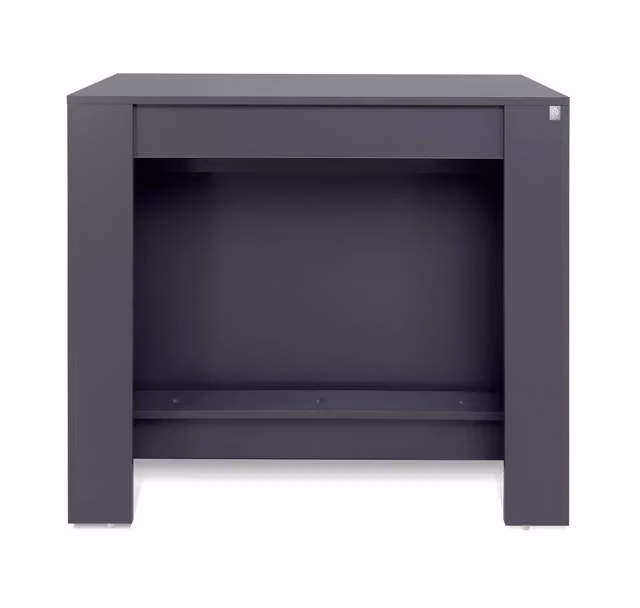 Tavolo consolle allungabile, tavolo da pranzo 45/300×90 cm grigio antracite - Atena - CA05AT