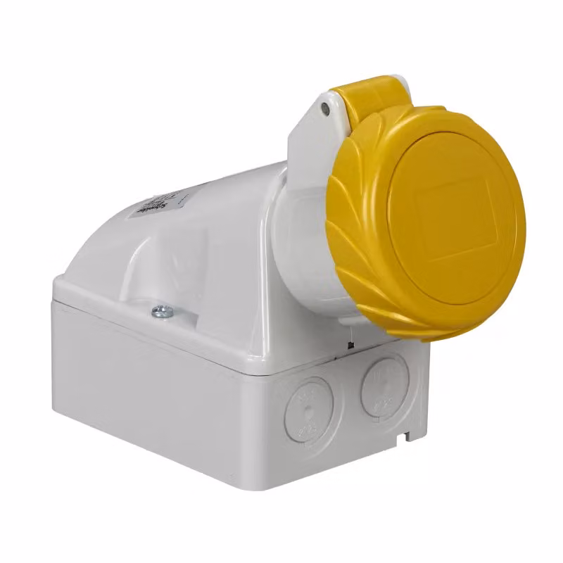 Schneider Electric 83151, 2 poli + terra, 4 ore, Grigio, Giallo, Polimero, IP67, EN 60309-2 EN 60309-1