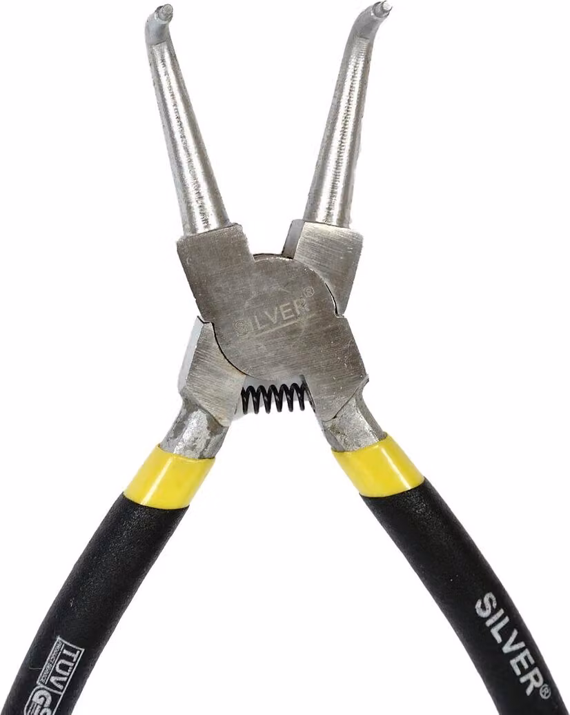 Set di pinze per anelli elastici ELMAX, set di pinze per anelli elastici, con pinze per anelli elastici, per anelli elastici interni ed esterni