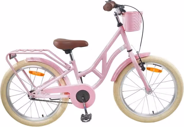 Bicicletta per bambini vidaXL colore rosa chiaro