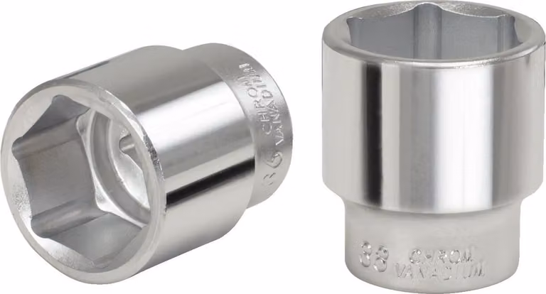KS TOOLS 3/4" esagono cavo corto 22 mm - 911.3422