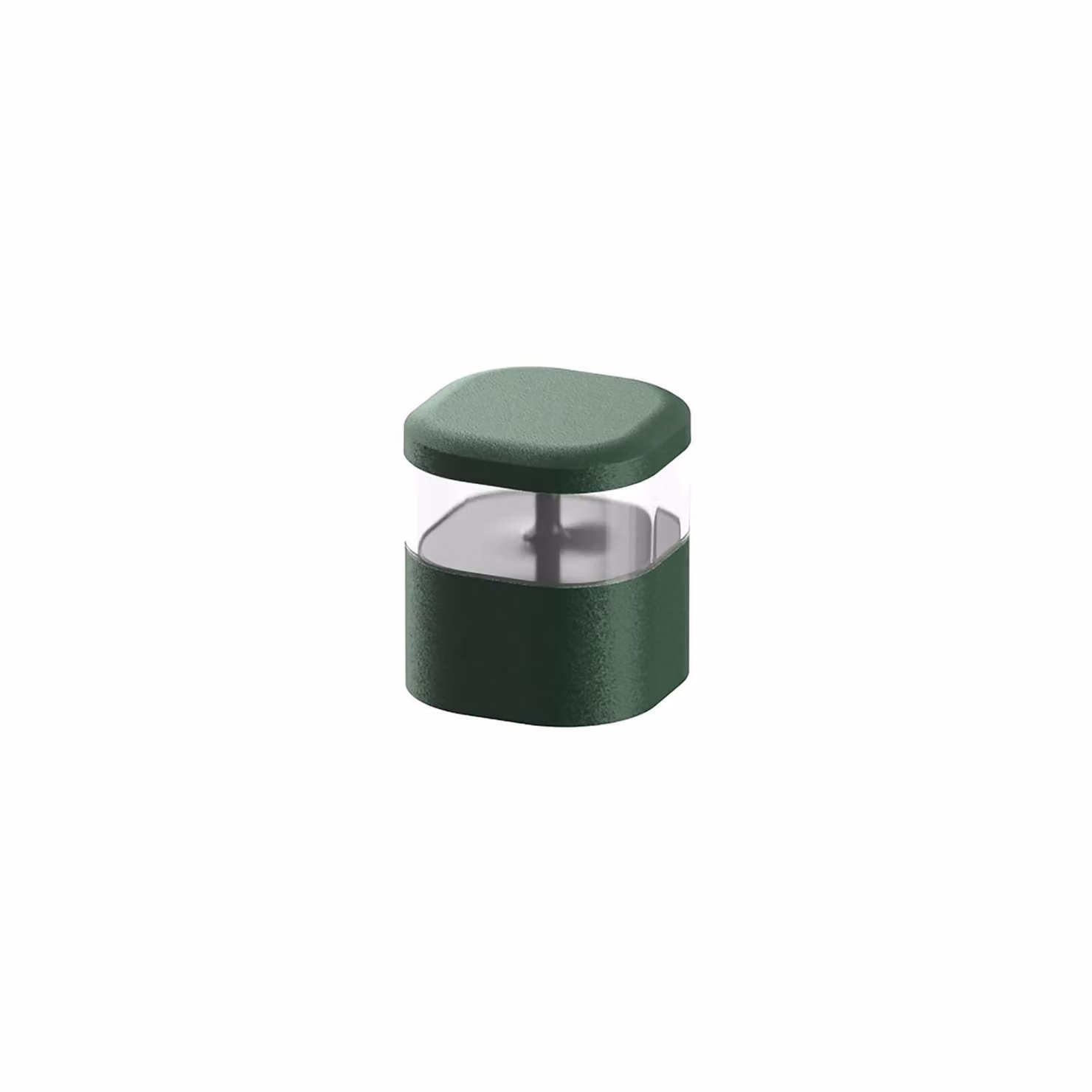 Flos Architectural FLOS Pointbreak Balisage 1, 2.700K verde bosco 8cm 1, Verde, Alluminio, Design, Faretto da incasso da terra