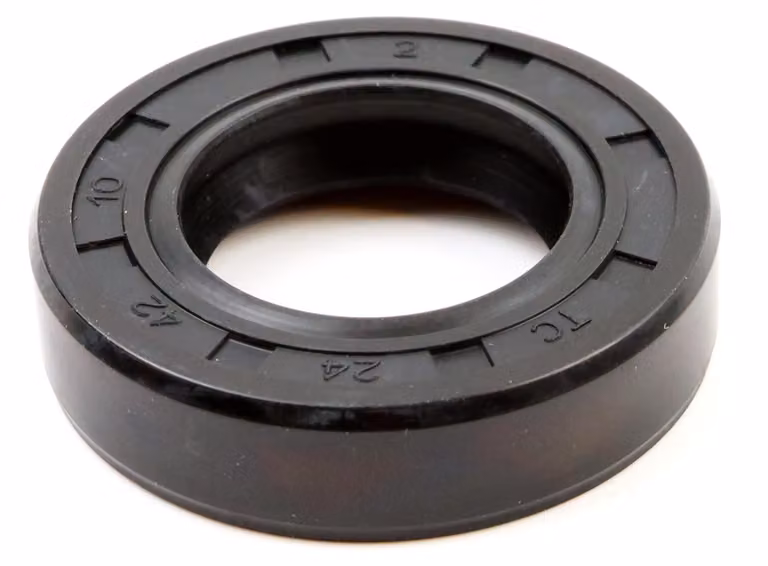 Guarnizione radiale per albero, dimensioni 24x42x10 mm, materiale NBR70, conforme alla norma DIN 3760