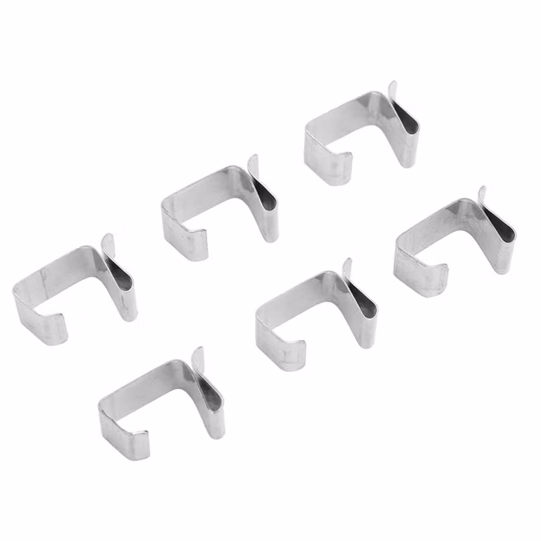Ganci per grondaia in metallo per illuminazione natalizia esterna, ganci per grondaia per illuminazione natalizia, ganci per grondaia per illuminazione natalizia in metallo, clip per illuminazione natalizia, ganci per grondaia per illuminazione natalizia