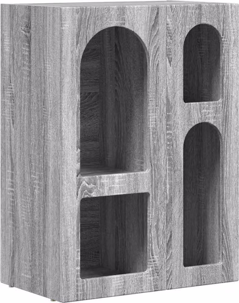 Credenza Grigio Sonoma 59 x 35 x 80.5 cm Legno multistrato