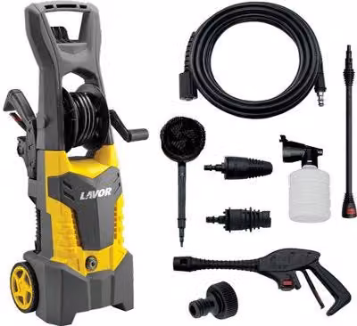 Idropulitrice ad acqua fredda Lavorwash Fury Extra 135, potenza 1800 W, colore giallo