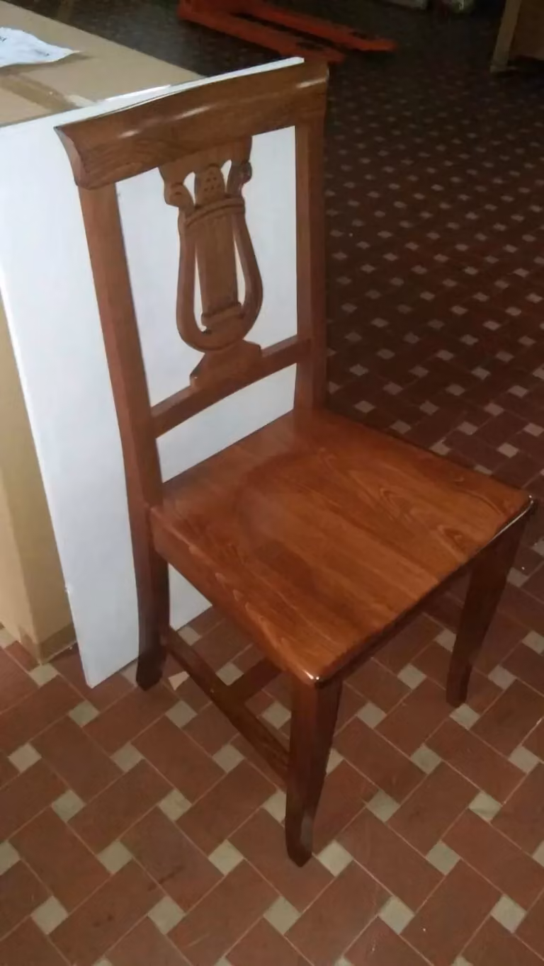 Tavolo da soggiorno e sala da pranzo estensibile in legno stile arte povera color noce Mobili 2G