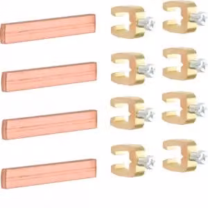 Hager SaS-Verb., 60 mm, universale N, 12x5 mm, 4 poli UM05GR