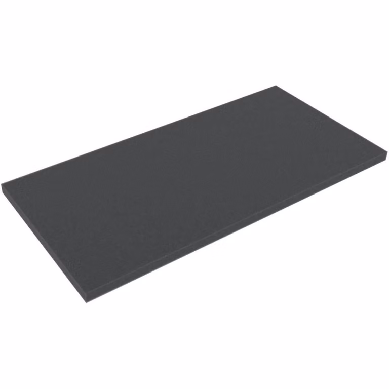 Base in schiuma 326 x 158 x 4 mm per scatole per giochi da tavolo, senza cloro