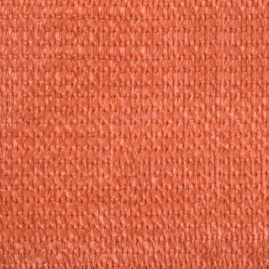 Telo ombreggiante rettangolare - 2 x 4,5 metri - color terracotta - 160 g/m² HDPE - Telo ombreggiante resistente ai raggi UV e traspirante - antivento e impermeabile - sacchetti di fissaggio inclusi - per giardino, terrazza e balcone