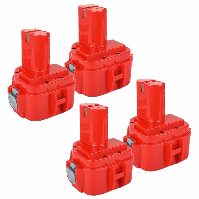 Batteria sostitutiva Makita PA12, capacità 4000mAh, tensione 12V, 4 PACK