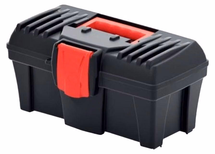 AW Tools - Cassetta degli attrezzi AW1744 (taglia unica) (nera)