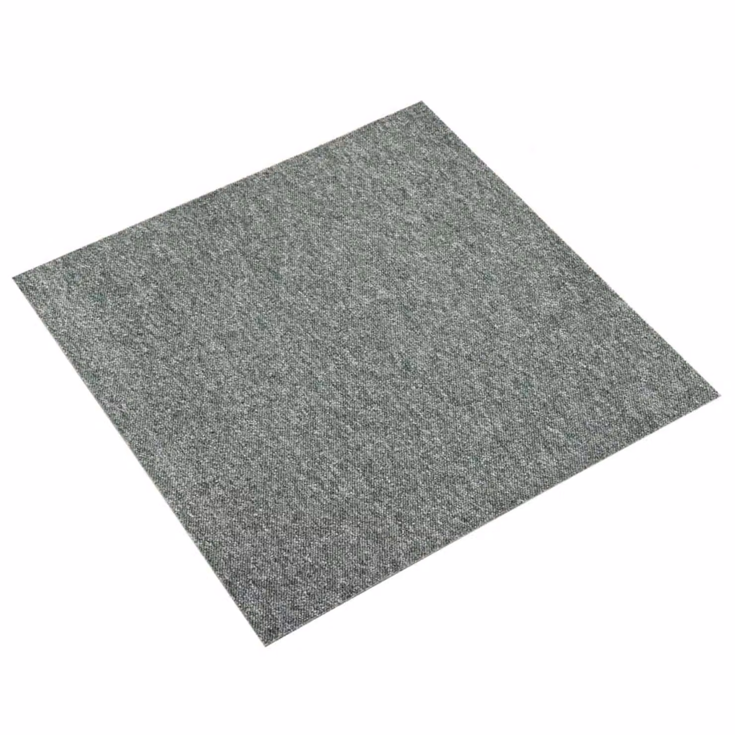Set di 20 tappeti vidaXL in polipropilene, colore verde e grigio, L/P: 50 x 50 cm