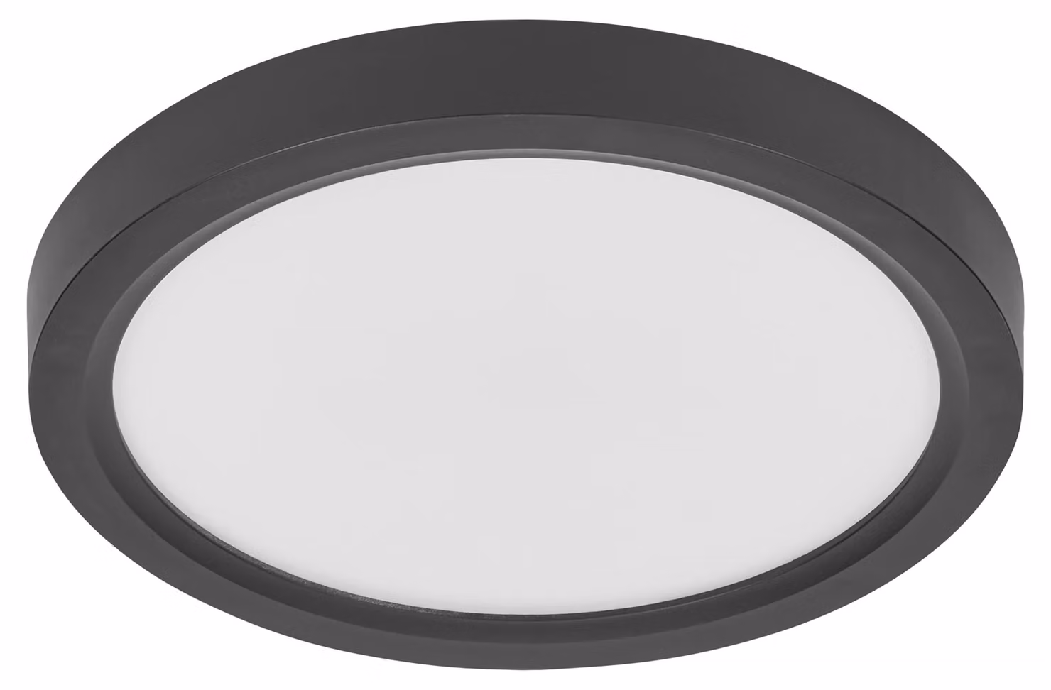 OSRAM Orbis Quickfix 320mm Plafoniera LED, 24W, 3000K bianco caldo, 2500lm, Click-DIM, nero, plastica/metallo