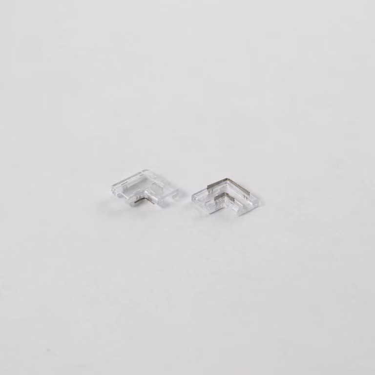 ARELUX XSOLIS - Elemento di connessione a 90 gradi, larghezza 8 mm, per strisce LED, grado di protezione IP20 (confezione da 5 pezzi)