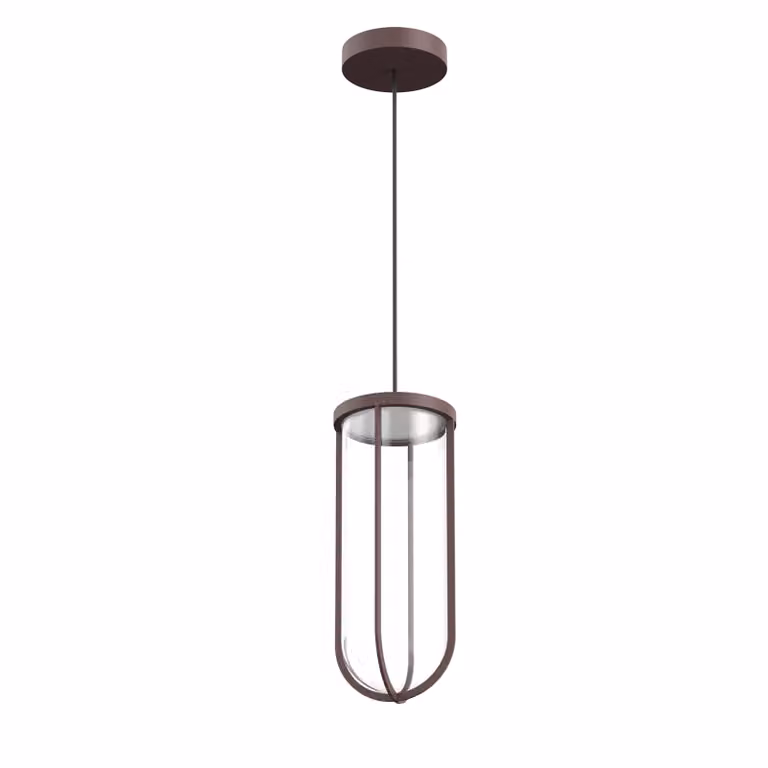 Flos - In Vitro Suspension Dimmable 1-10V - Esterno - Marrone