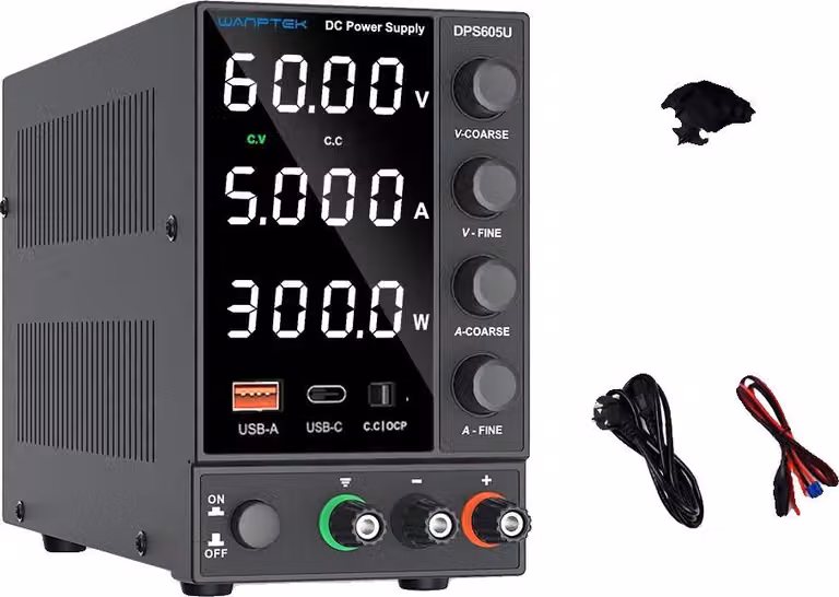 Alimentatore, tensione regolabile, display digitale, DPS605U 60V5A