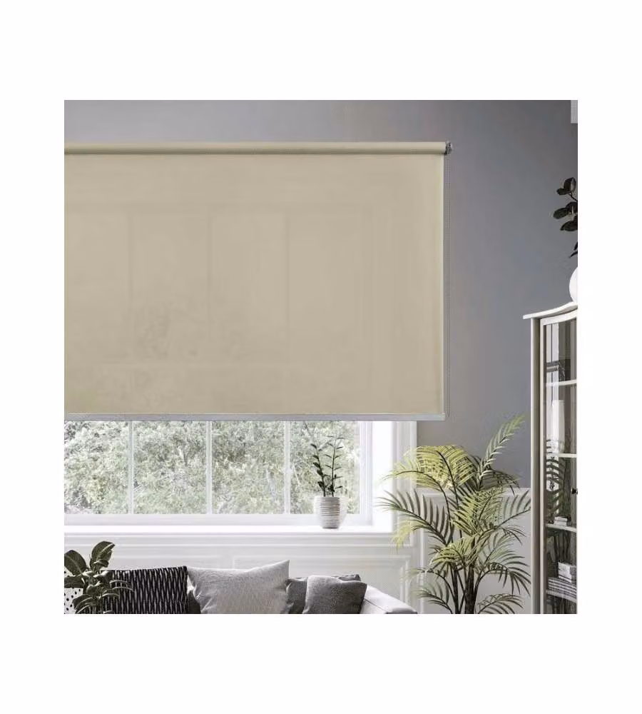 STOR PLANET Tenda a Rullo Filtrante Sabbia 100x250cm per Interni