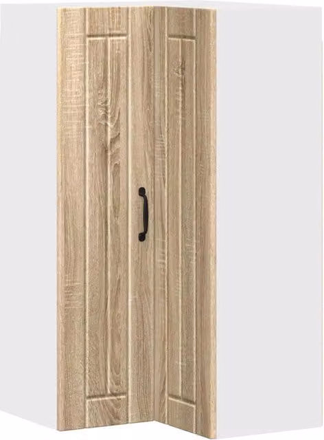 Armadio da parete per cucina moderno design elegante 57 x 57 x 100 cm in legno ingegnerizzato rovere sonoma 02_0054173