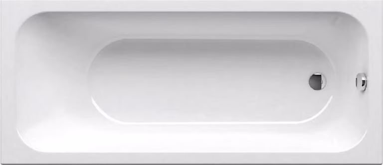 Ravak Chrome Slim 150x70 cm bianco neve C721300000