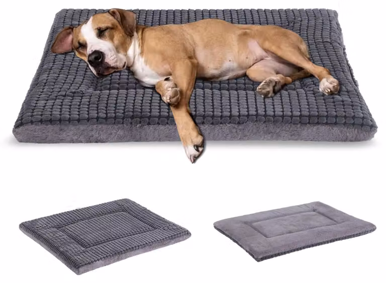 Solidchoice - Cuccia per cani reversibile, con memory foam e coprimaterasso lavabile