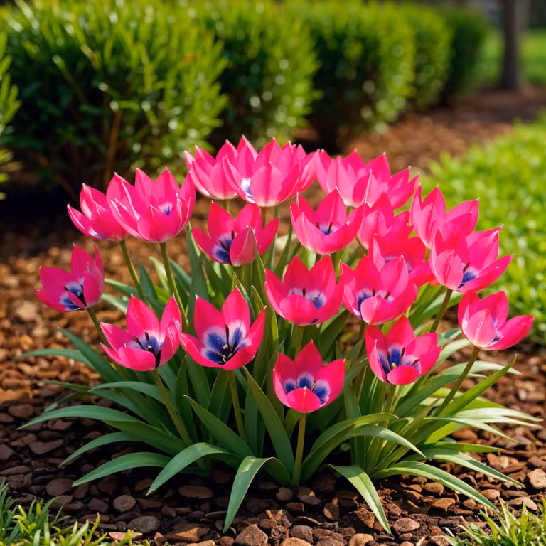 Bulbi da fiore Exotenherz - Tulipani Tulipa Little Beauty (25 pezzi) diametro 6-7cm