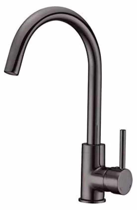 Miscelatore per lavabo con maniglia a forma di pistola, in ottone, 1 pezzo, 800 g