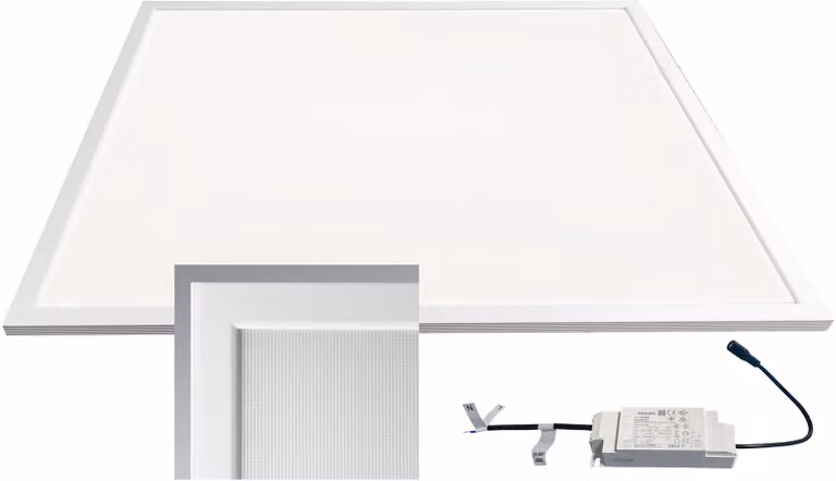 Pannello luminoso LED neutrow 62x62cm, 4000K, 40W, 4000lm, UGR16