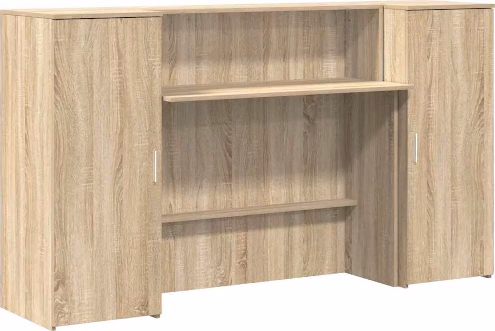 Banco Reception Rovere Sonoma 180x50x103,5 cm Legno Multistrato