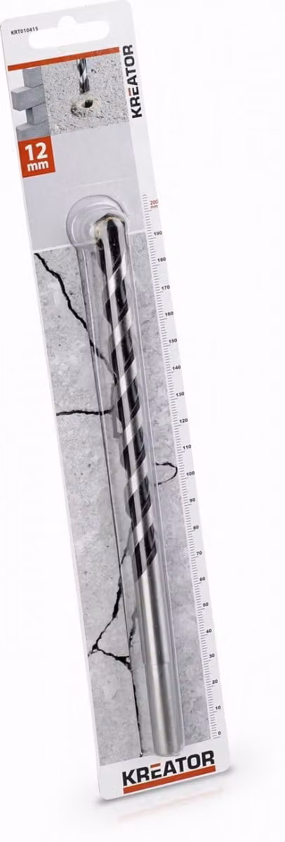 KREATOR KRT010415 - Trapano per calcestruzzo 12x200 mm