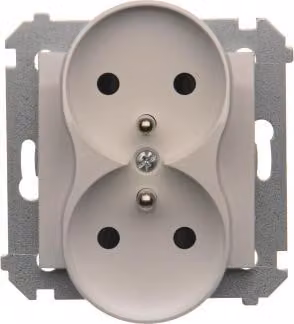 Presa per computer UAE RJ45 Cat.6 (modulo) schermato bianco lucido Contatto Simon 54 Premium D61E.01/11