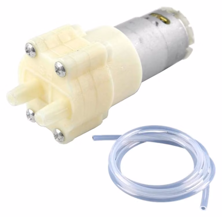 385 Pompe a membrana DC 24V, autoaspiranti, con tubo in silicone
