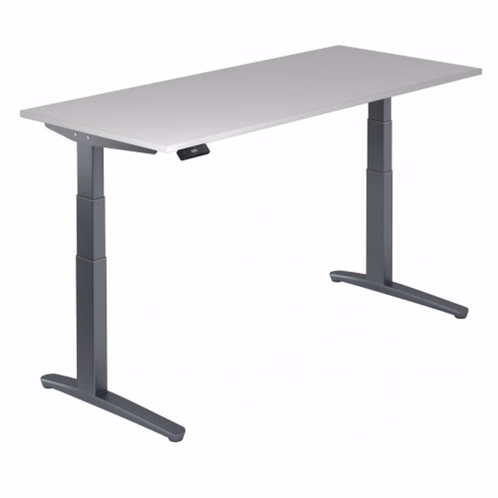 XBHM 19 GG - Grigio 180 x 80, regolabile elettricamente in altezza