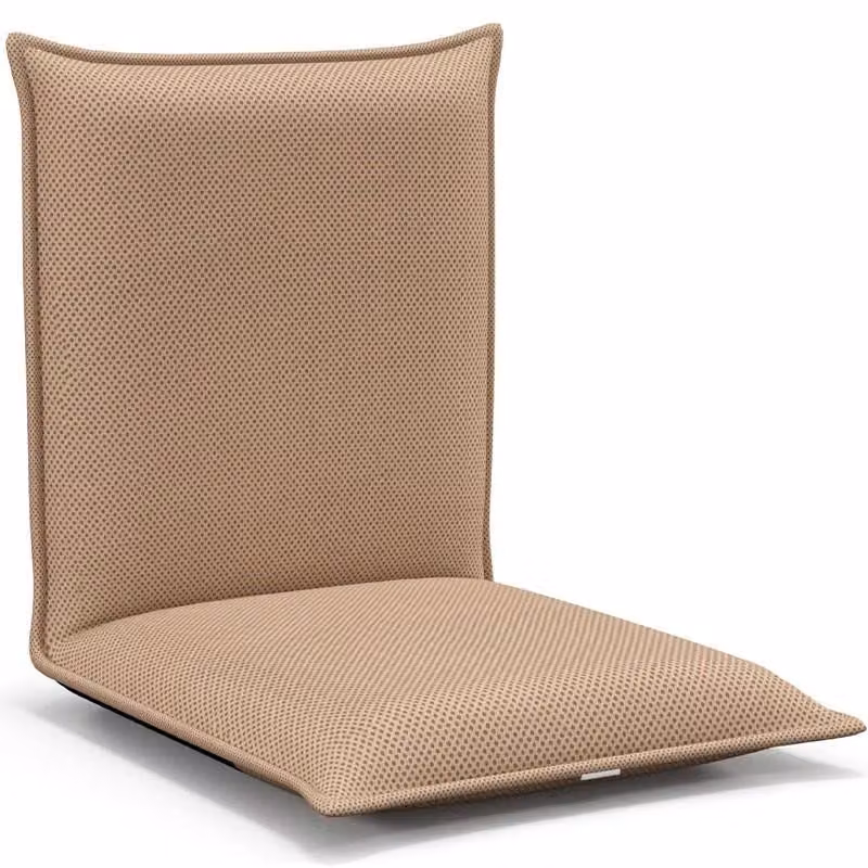 Poltrona reclinabile da pavimento 656GOT05, 98 x 45 x 8 cm, beige - A