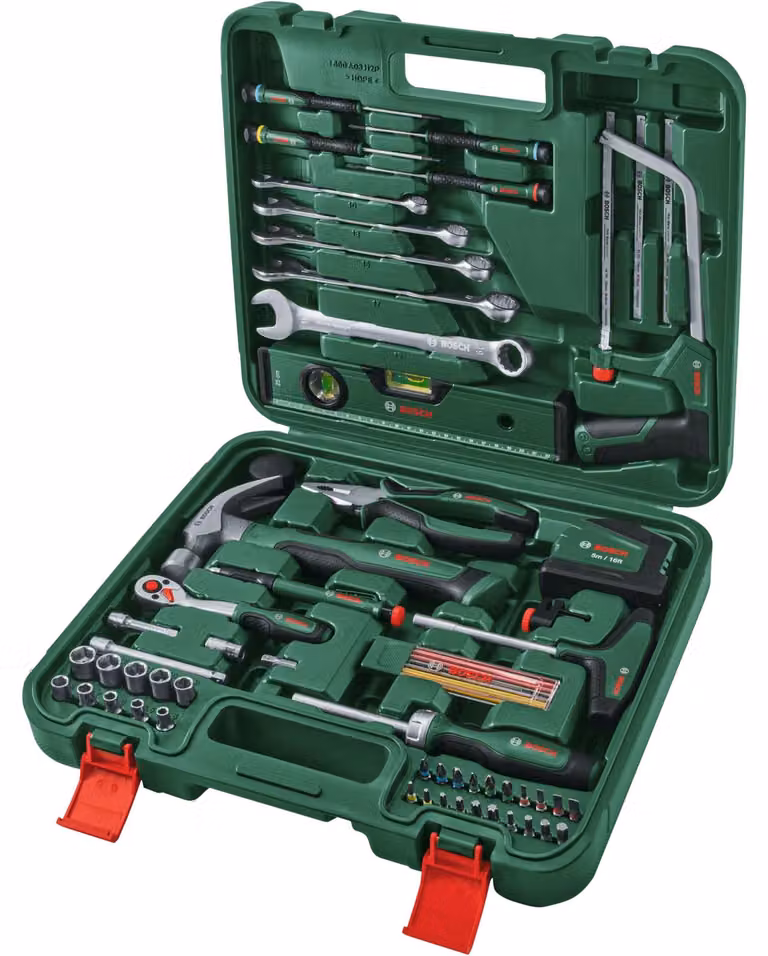 BOSCH 63-piece tool set