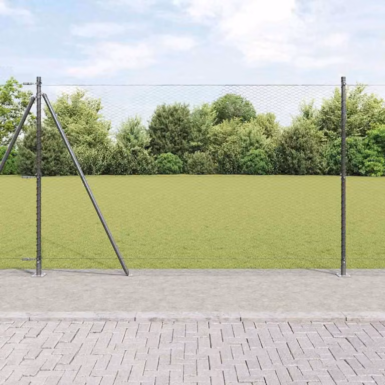 Maison Exclusive - Palo della recinzione Grigio 50 x 1,4 m (rete 25 mm)