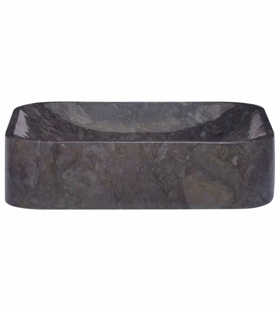 Lavandino Nero 40x40x10 cm in Marmo