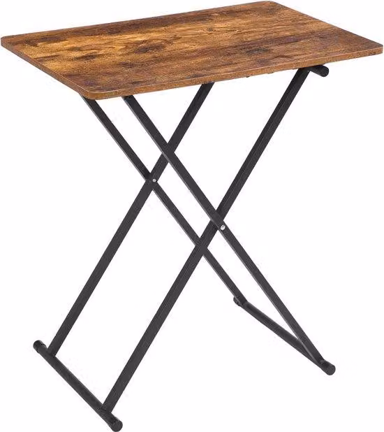 Tavoli da lavoro industriali ad altezza regolabile - Modello 60 x 40 x 60 cm - Tavoli da lavoro ribaltabili salvaspazio per soggiorno e camera da letto