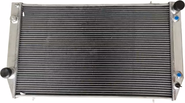 Radiatore in alluminio a 3 file - nucleo da 695x438x62 mm - per il raffreddamento del motore - adatto per auto sportive classiche