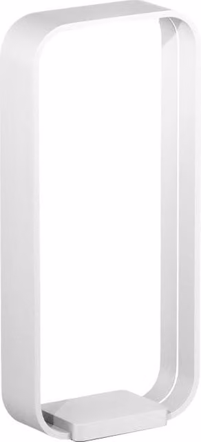 Klaus Lampada da Tavolo LED Rossini Group in Alluminio Bianco con Accensione Touch e Dimmerabile 8,5W 3000K IP40