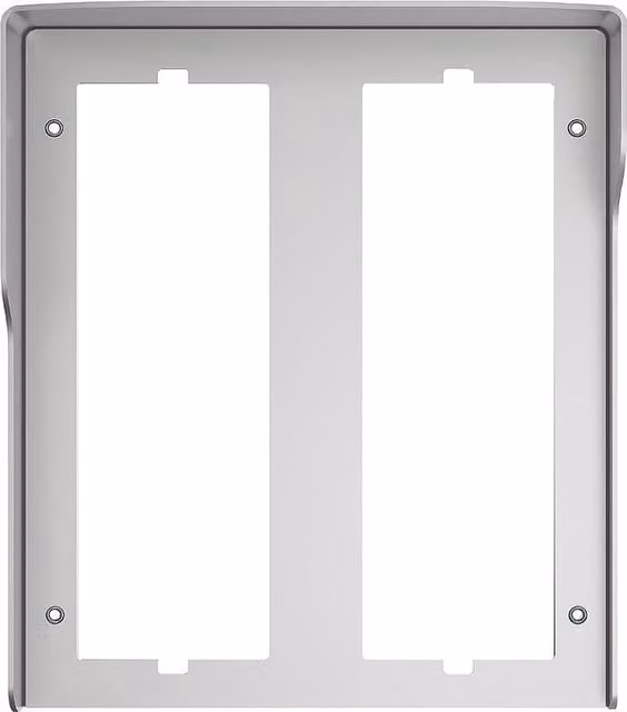 Visiera protettiva silver per videocitofono BTICINO 6 moduli